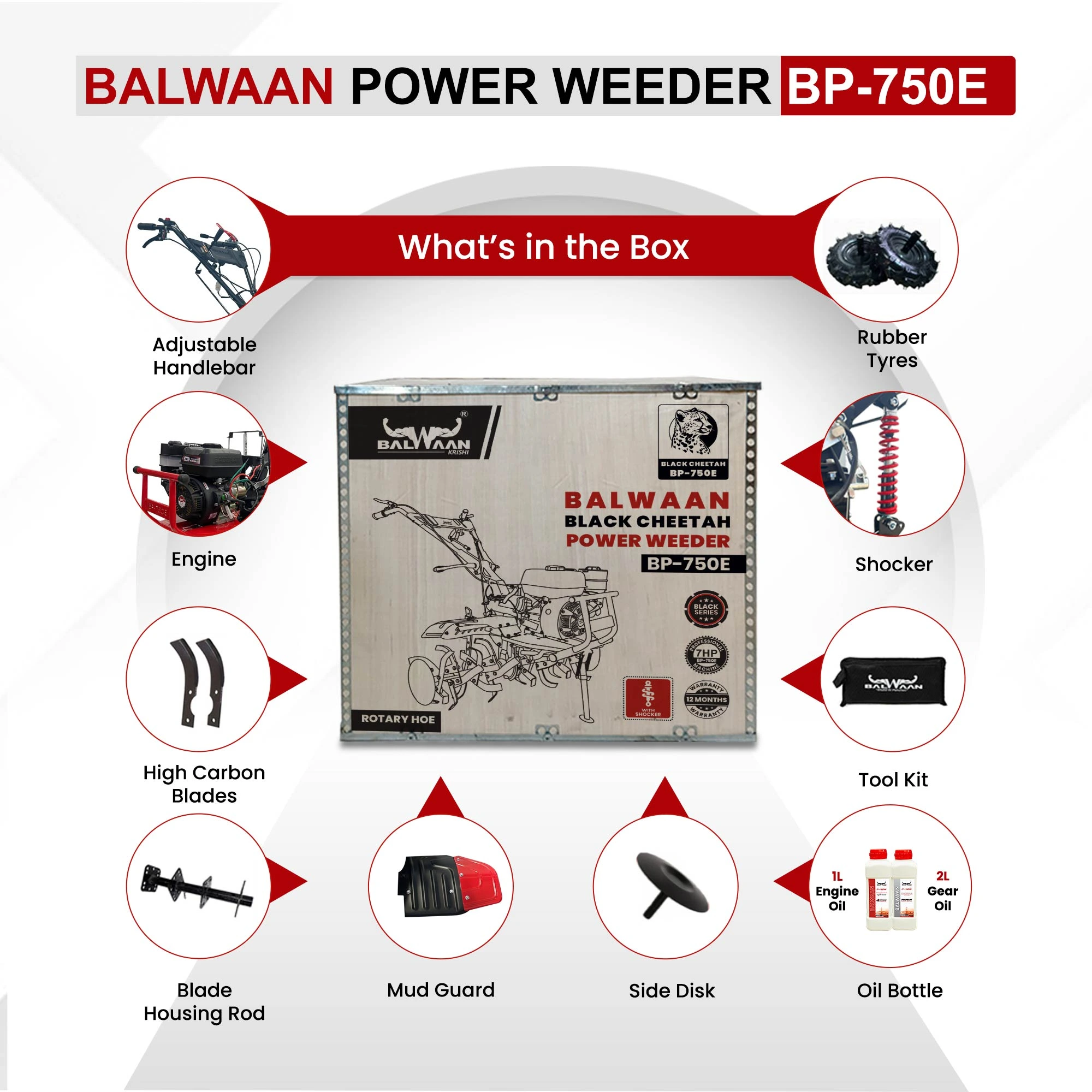 BALWAAN POWERWEEDER BP-750E