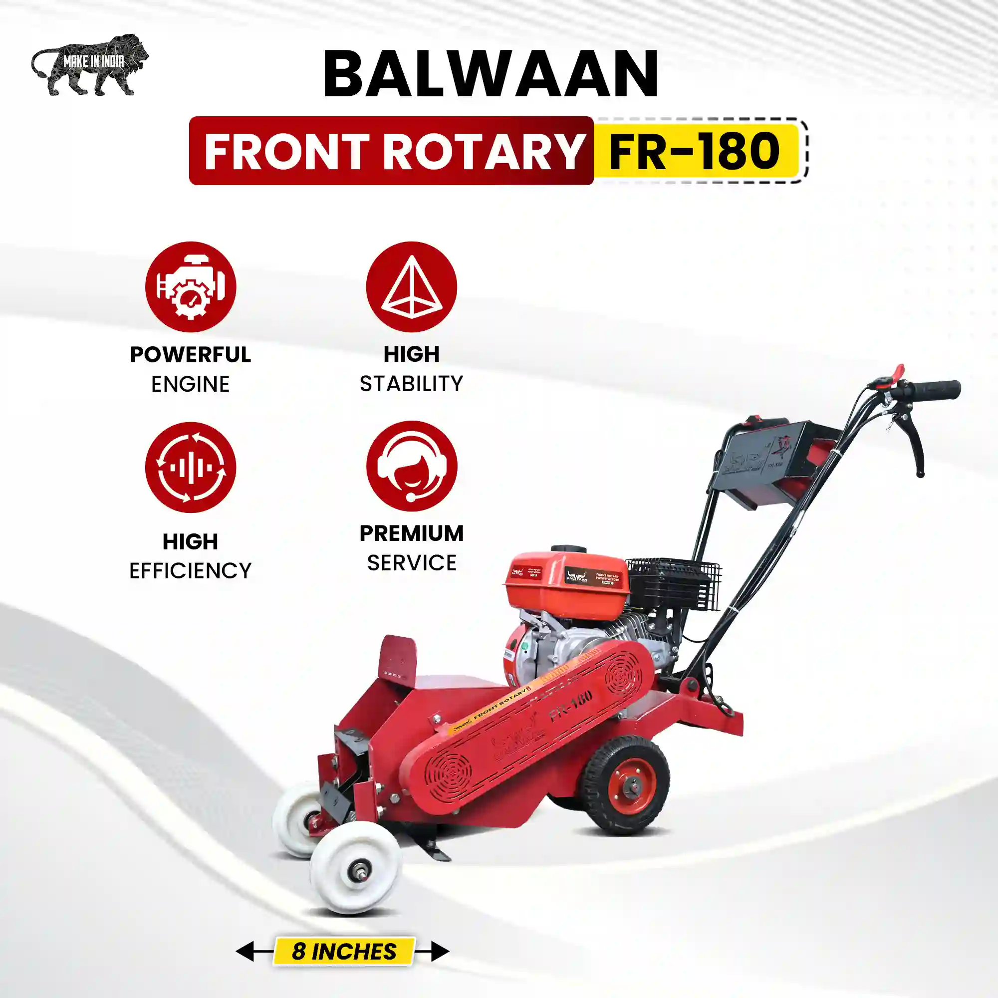 FRONT ROTRY INTER CULTIVATIOR FR-180