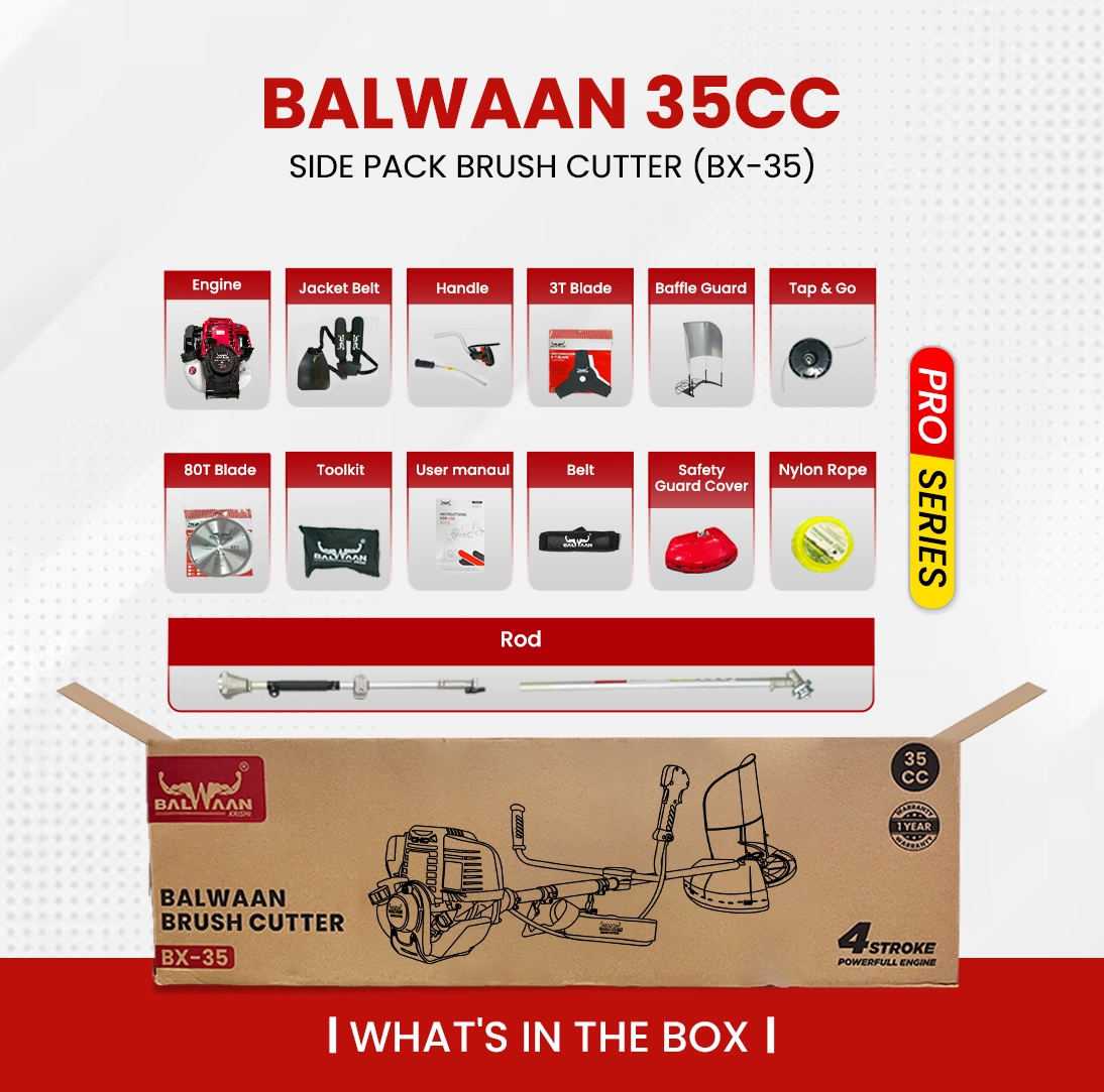 BALWAAN BRUSHCUTTER BX-35PRO