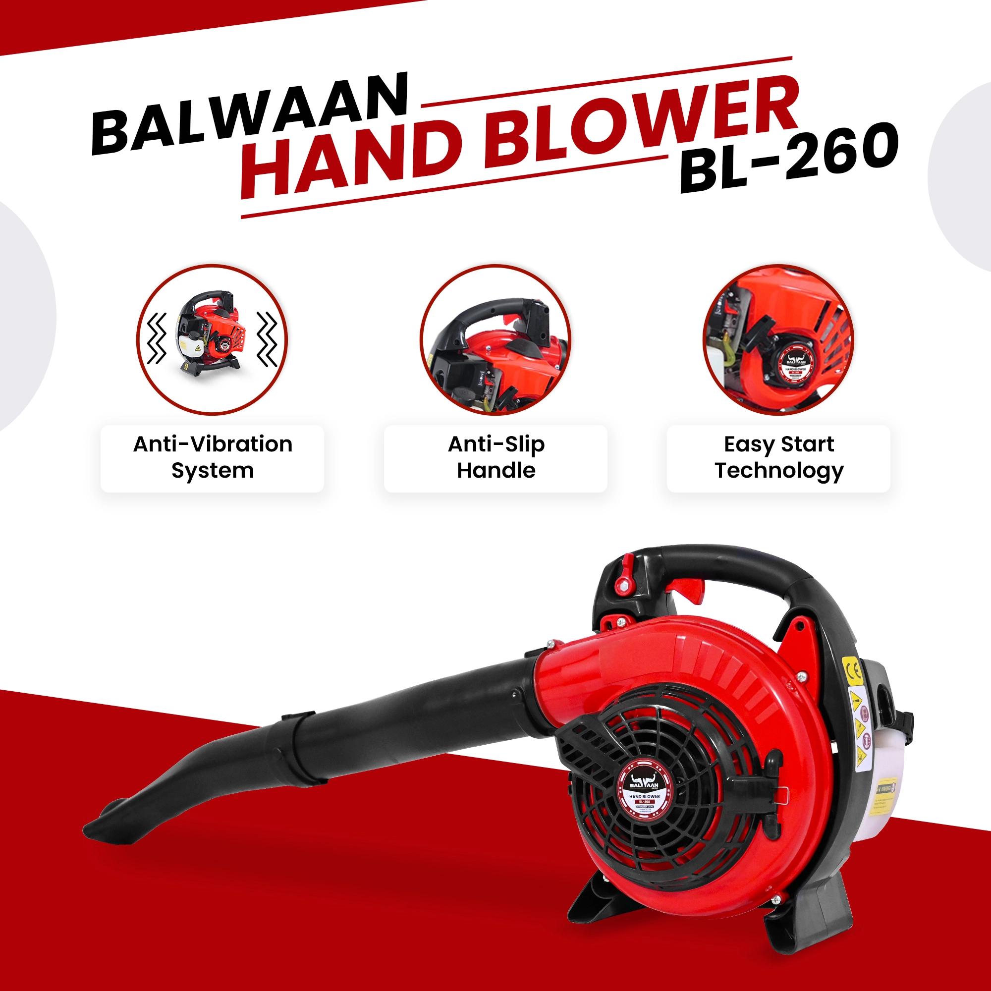 BALWAAN PORTABLE HAND BLOWER BL-260
