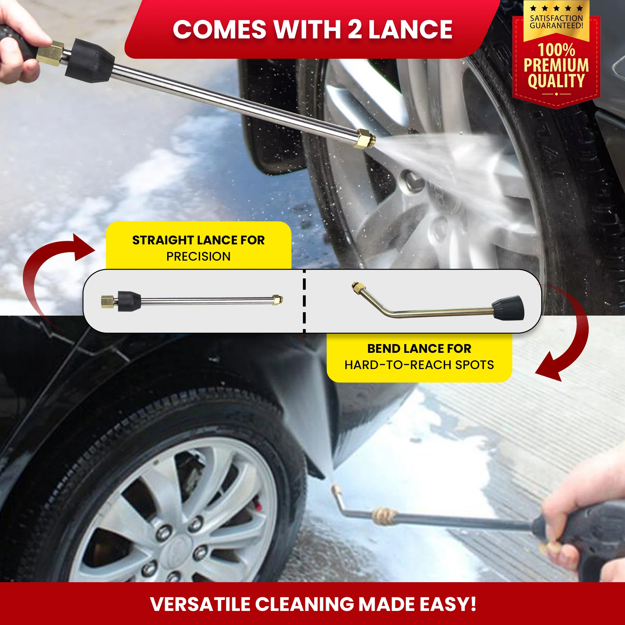 BALWAAN HIGH PRESSUR WASHER PW-400 CAR,HOME CLEANING & MULTI PURPOSE HEAVY DUTY ELECTRIC WASHER / 1800