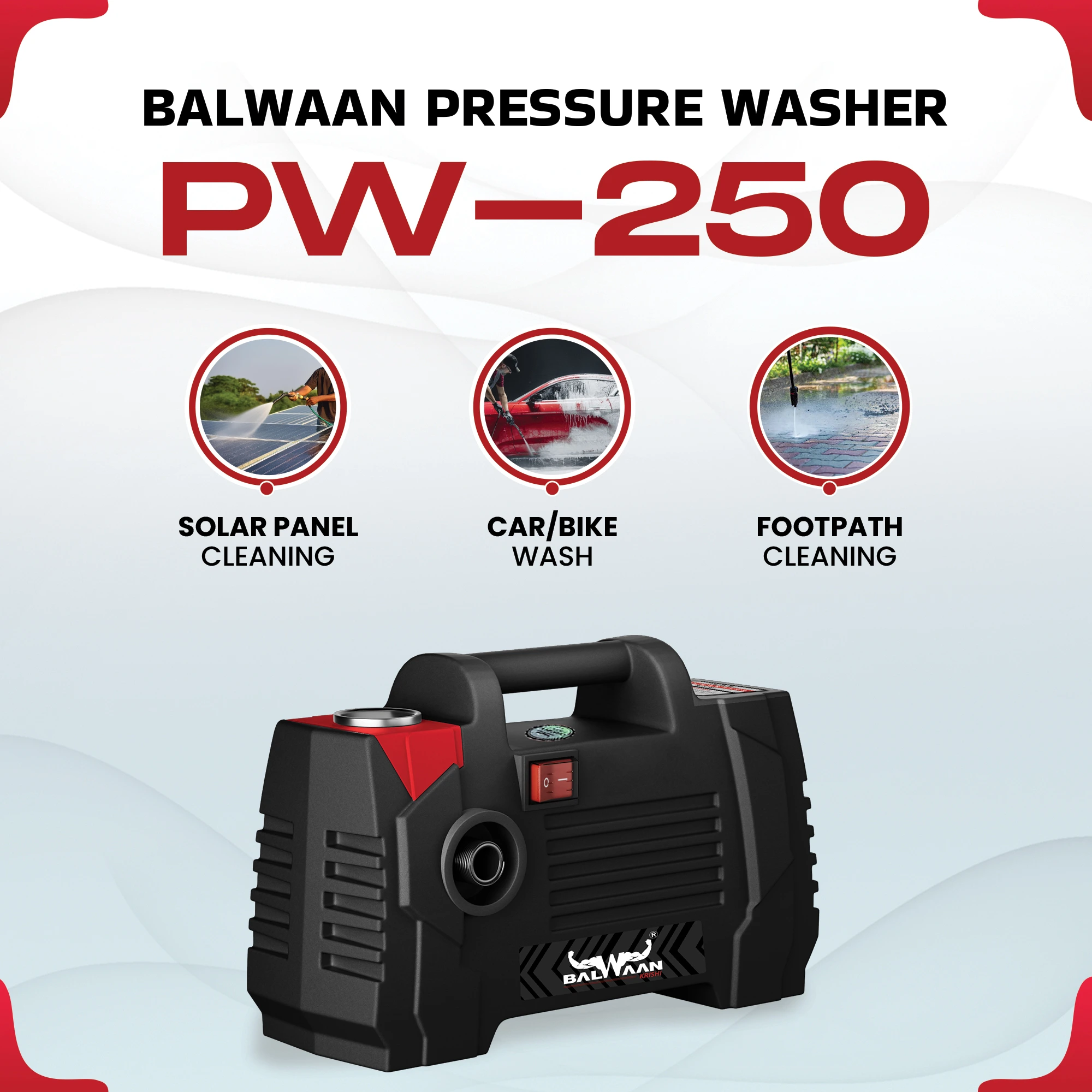 BALWAAN PRESSUR WASHER [PW-250]