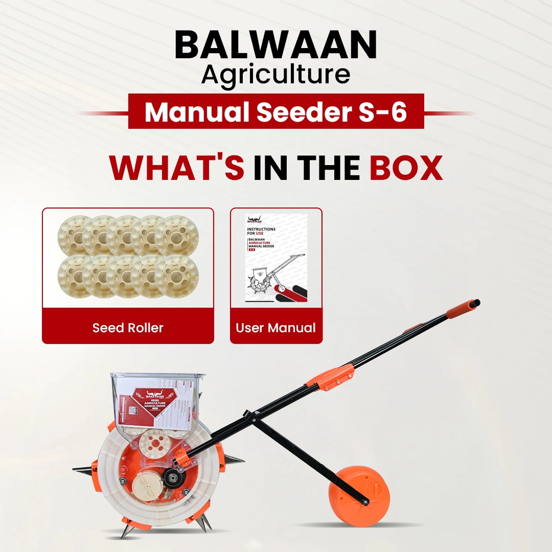 BALWAAN MANUAL SEEDER 5-6 / HAND-OPERATED SEED PLANTER