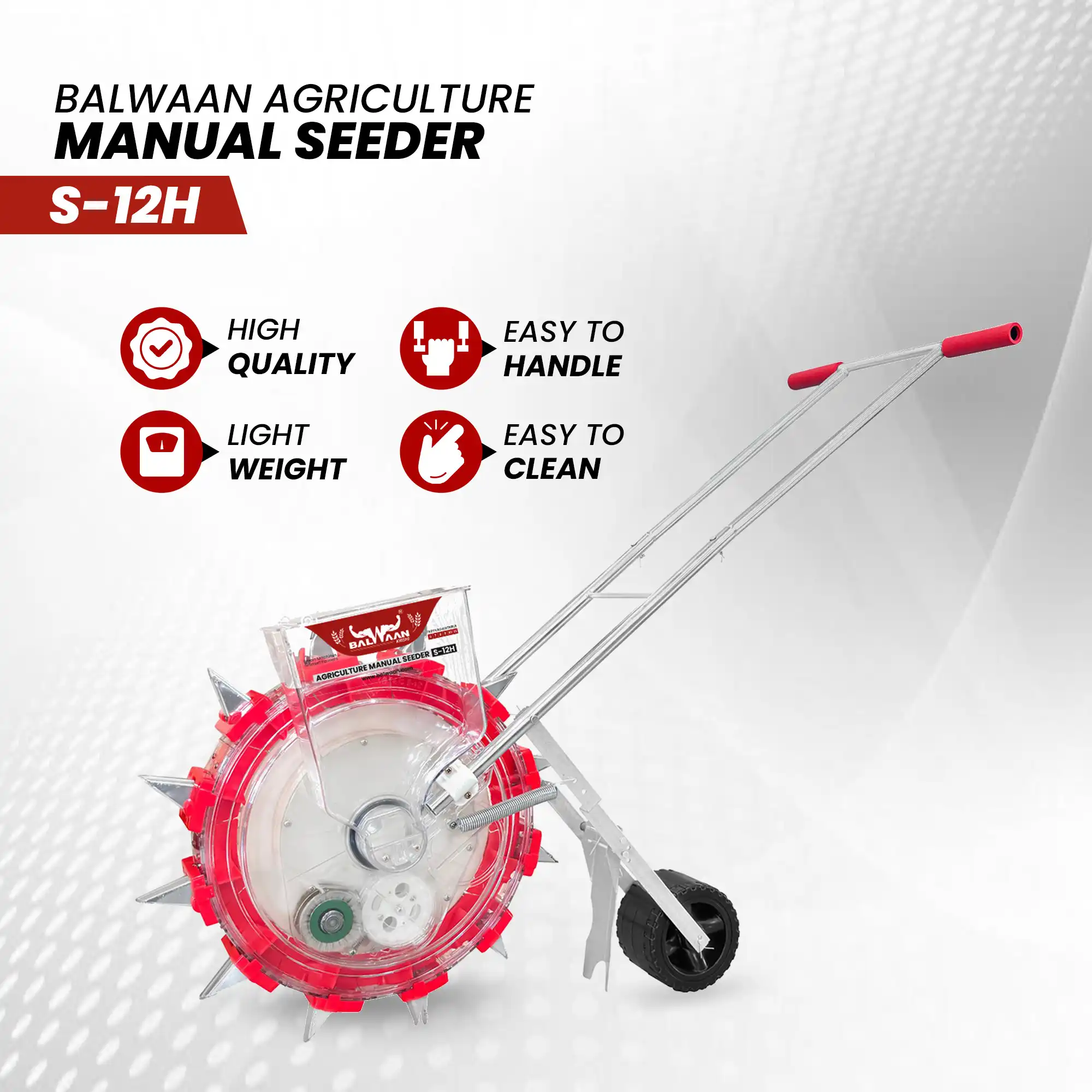 BALWAAN S-12H MANUAL SEEDER | MULTI-CROP SEEDPLANTER FOR AGRICULTURE