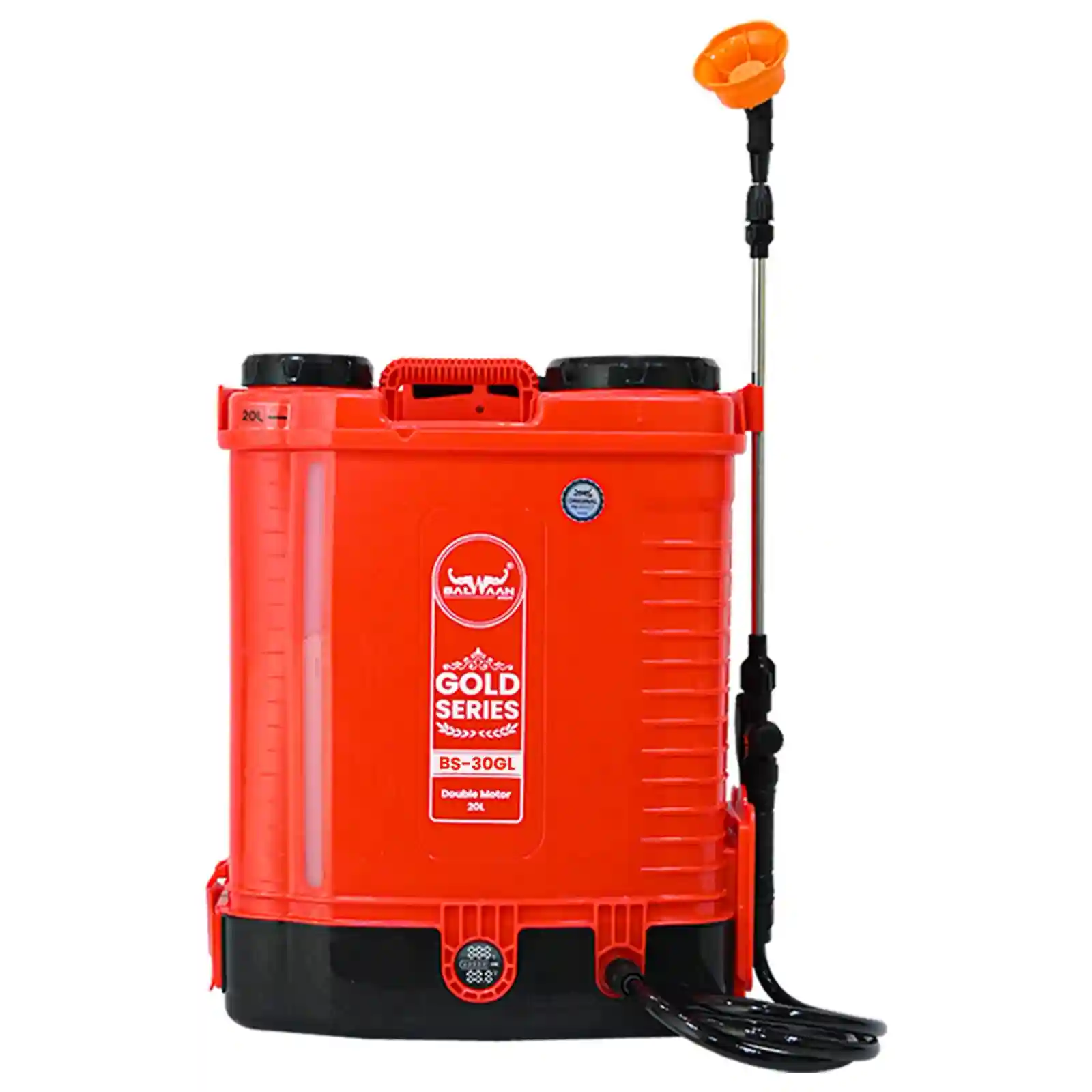BALWAAN GOLD SERIES BATTRY SPRAYER BS-30GL WITH LITHIAM-ION BATTRY / 12 VOLTS X 12 AMPERE DOUBLE MOTOR HIGH-PRESSURE AGRIICULTURE SPRAYER