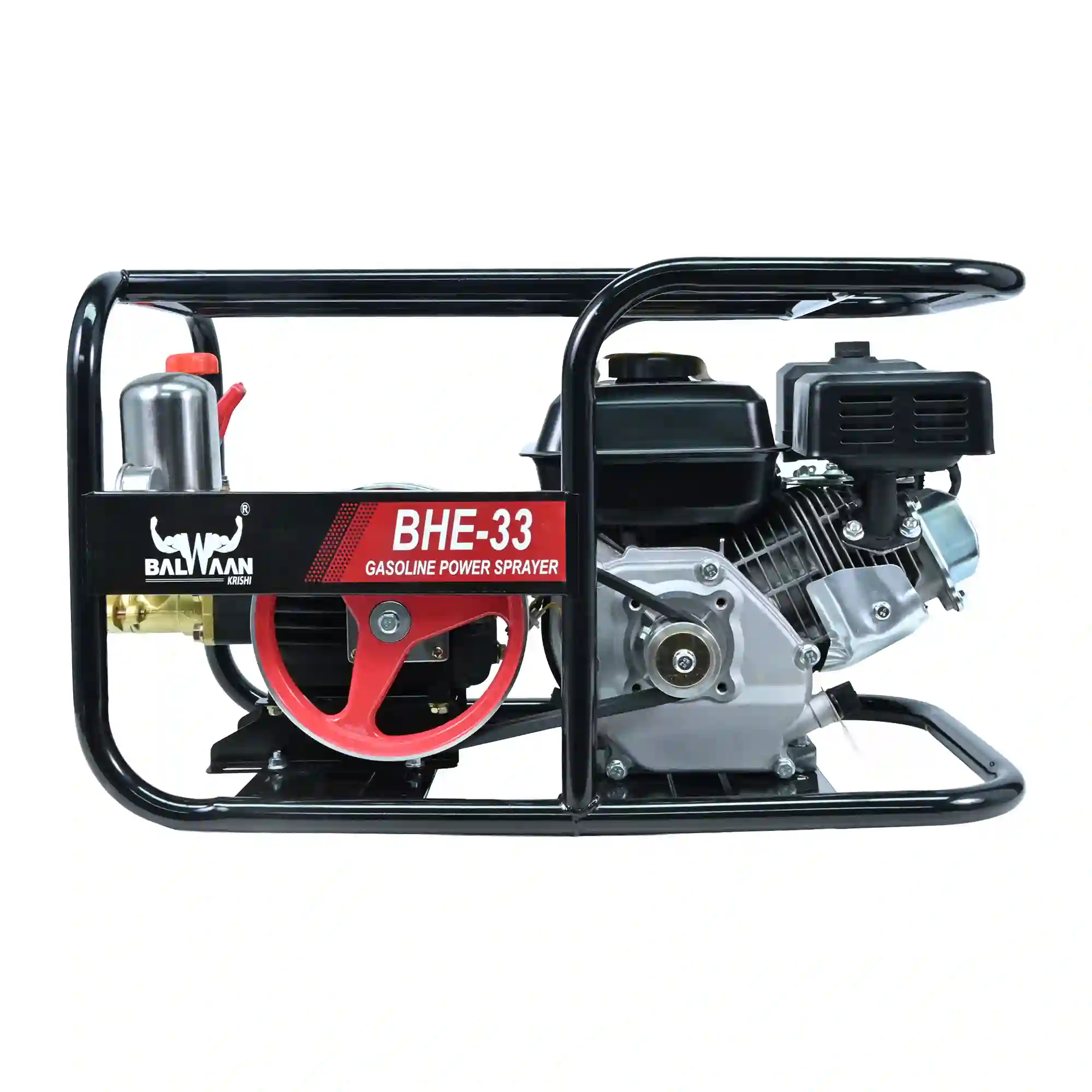 BALWAAN 33 NO.HTP SPRAYER WITH 6.5 HP ENGINE & SOMTR HOSE | BHE-33