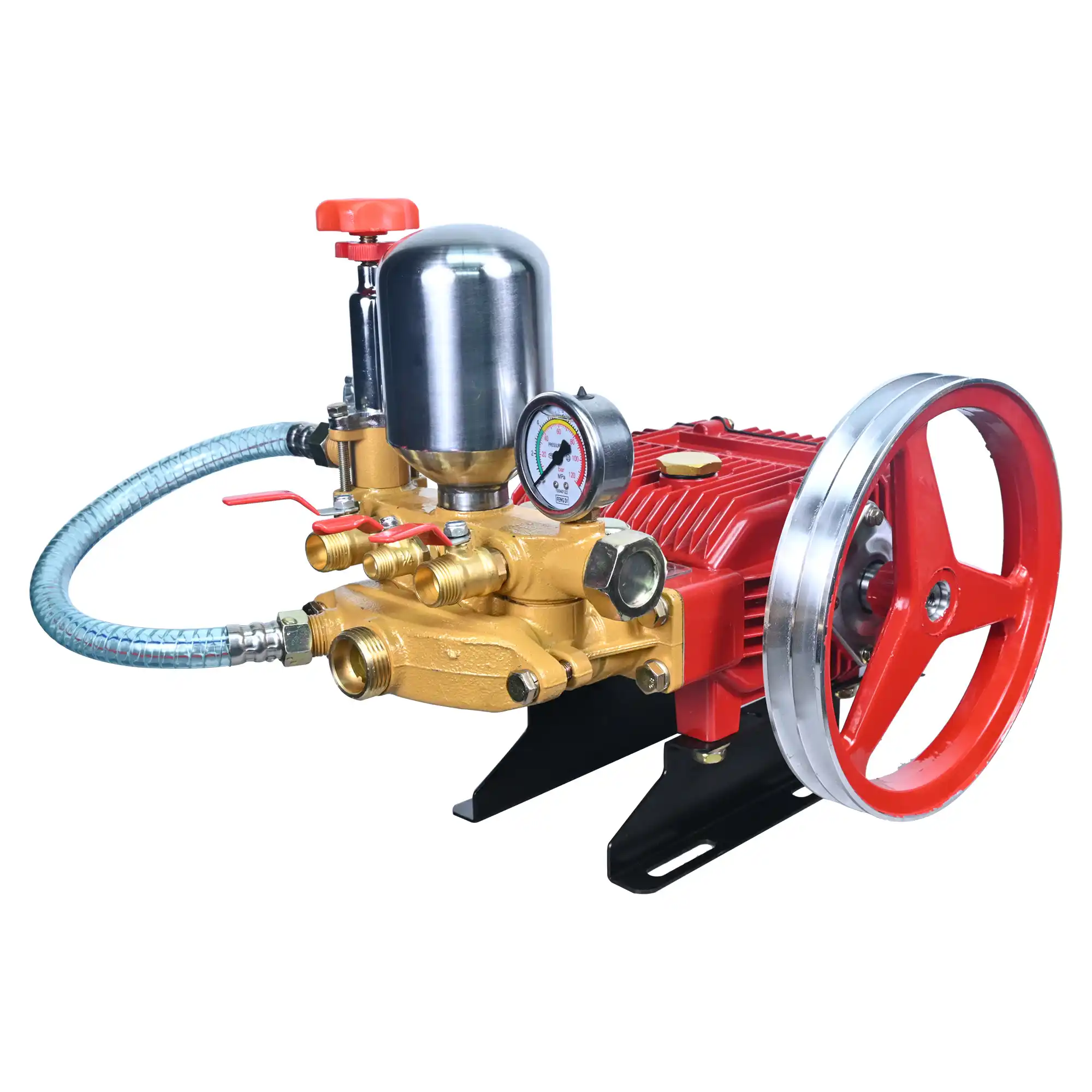 BALWAAN HTP PUMP BH-33 HIGH PRESSUR TRIPLE PISTON SPRAYER PUMP FOR AGRICULTURE ORCHARD CAR,BIKE WASHING