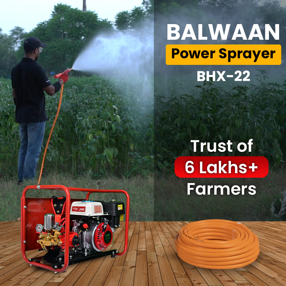 BALWAAN BHX-22 HTP SPRAYER WITH 80CC BX-80 ENGINE