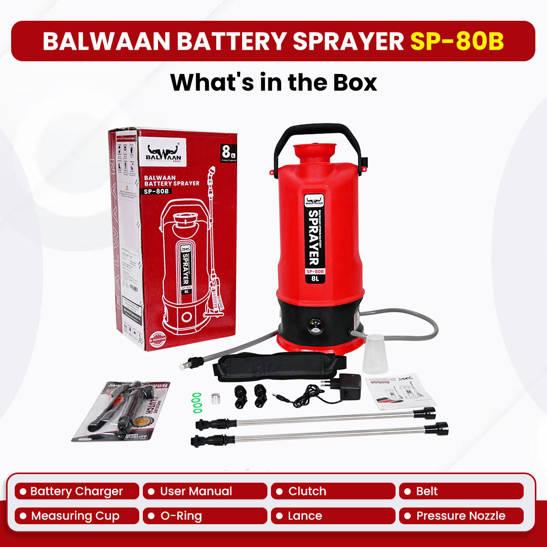 BALWAAN SP-80B LI-ION BATTRY SPRAYER [ 8-LTR]