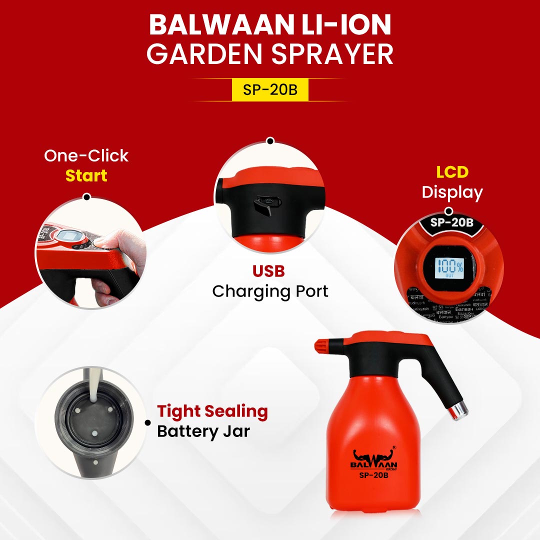 BALWAAN SP-20B LI-ION BATTRY SPRAYER [ 2-LTR ]