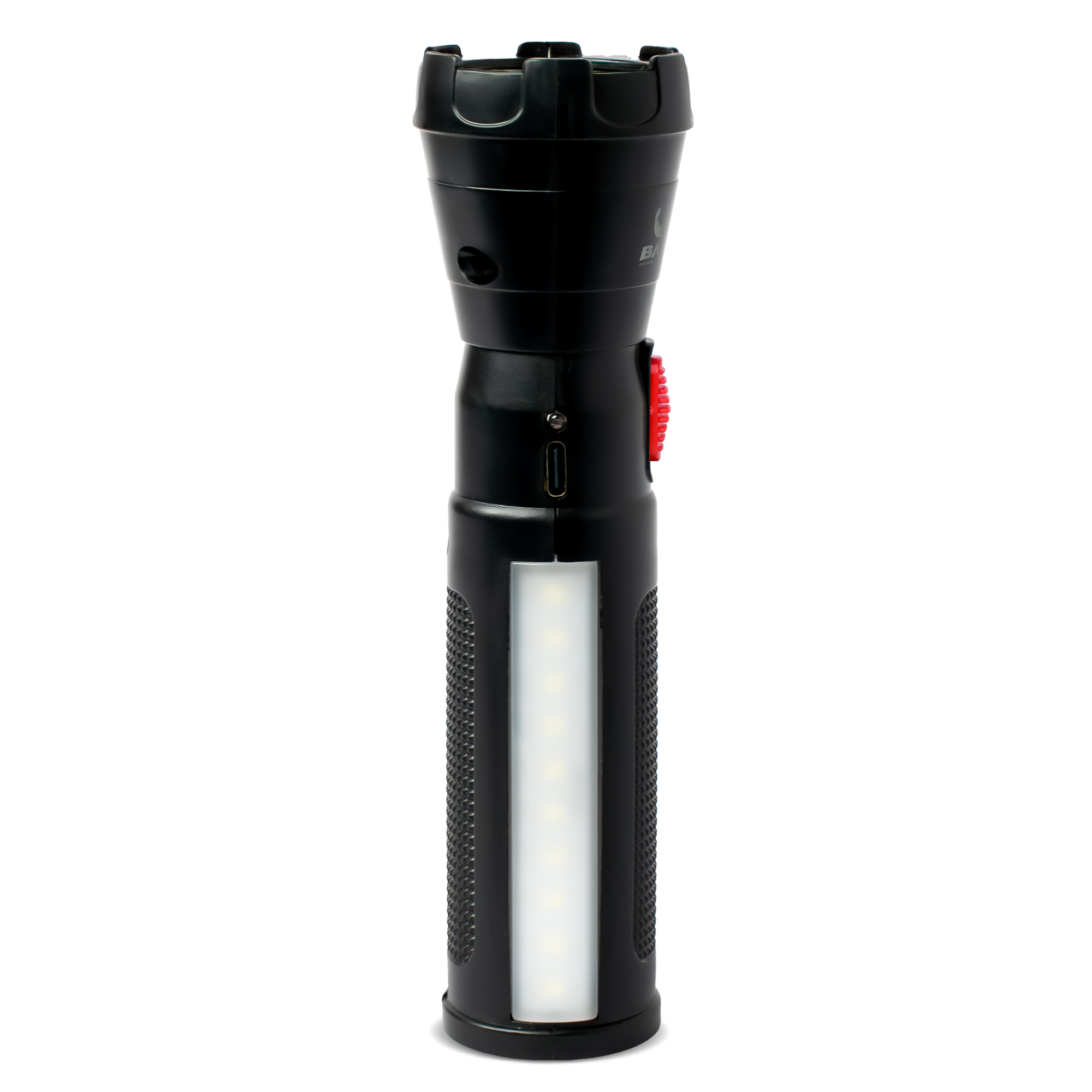 BALWAAN RECHARGEBLE BT-12LED SEARCH LIGHT TORCH TYPE-C-CHARGING FOR TREKKING AGRICULTURAL OUTDOOR ACTIVITES